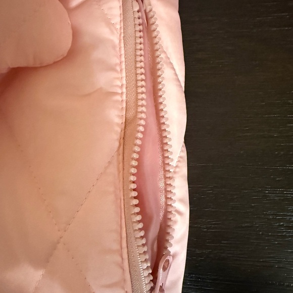 Brand new women's pink snowsuit with mittens and belt - Picture 8 of 10